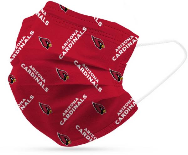 Adult Arizona Cardinals 6-Pack Disposable Face Coverings