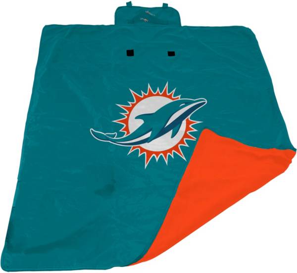 Logo Miami Dolphins 60'' x 80'' All Weather XL Blanket