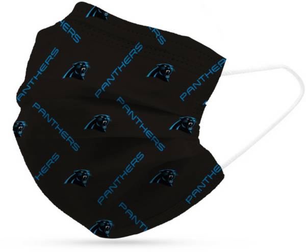 Adult Carolina Panthers 6-Pack Disposable Face Coverings