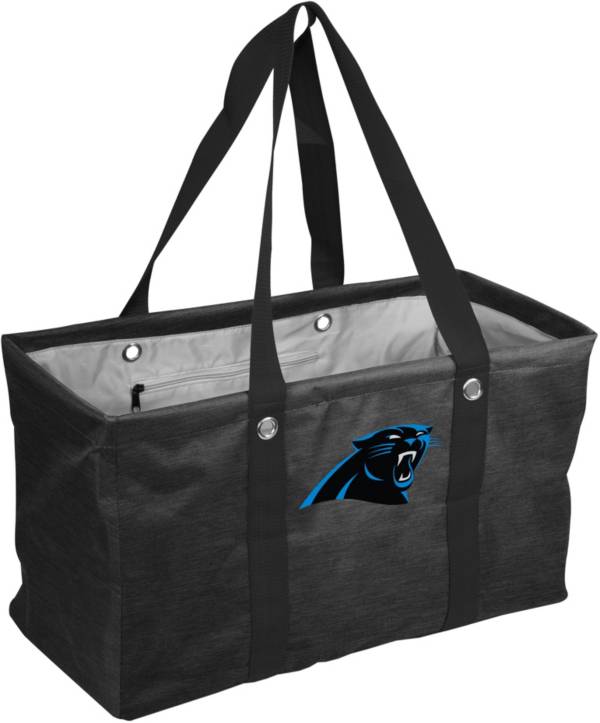 Logo Carolina Panthers Crosshatch Picnic Caddy