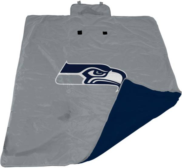 Logo Seattle Seahawks 60'' x 80'' All Weather XL Blanket