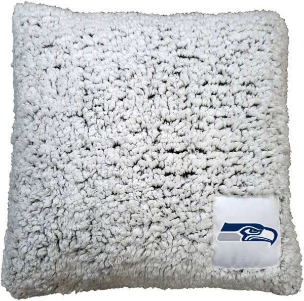 Logo Seattle Seahawks Frosty Throw Pillow