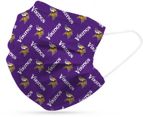 Adult Minnesota Vikings 6-Pack Disposable Face Coverings