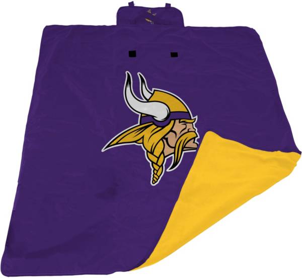 Logo Minnesota Vikings 60'' x 80'' All Weather XL Blanket