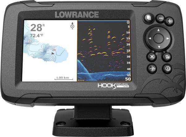 Lowrance Hook Reveal 5x SplitShot Fish Finder (000-15503-001)