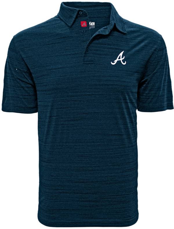 Levelwear Men's Atlanta Braves Navy Sway Polo product image