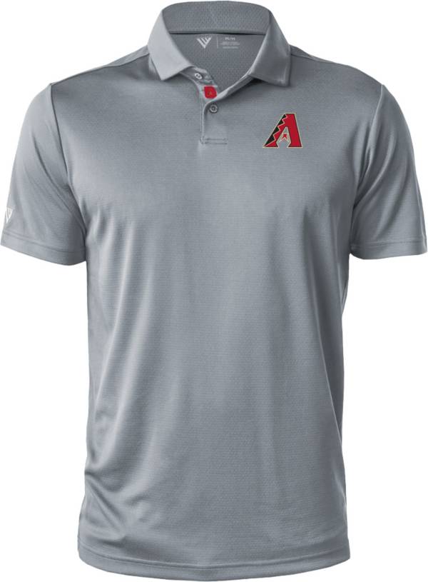 Levelwear Men's Arizona Diamondbacks Grey Duval Polo