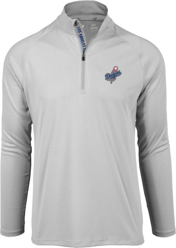 Levelwear Men's Los Angeles Dodgers Grey Orion Quarter-Zip Shirt product image
