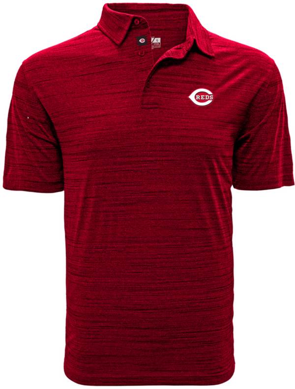 Levelwear Men's Cincinnati Reds Red Orion Quarter-Zip Shirt