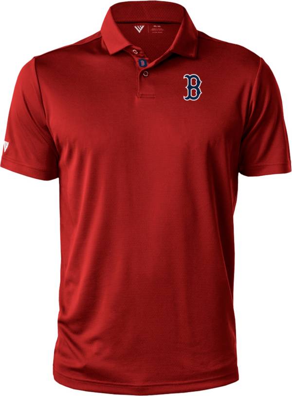 Levelwear Men's Boston Red Sox Red Duval Polo