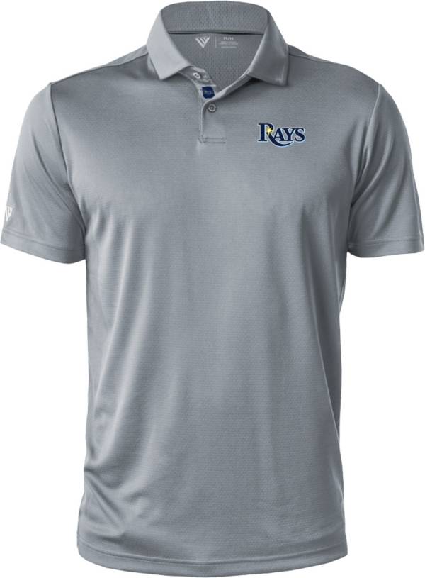 Levelwear Men's Tampa Bay Rays Grey Duval Polo