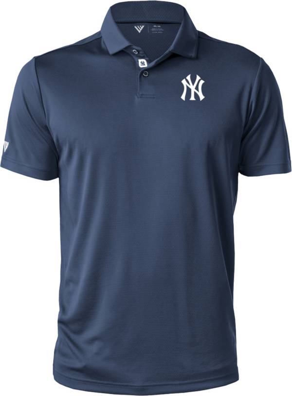 Levelwear Men's New York Yankees Navy Duval Polo