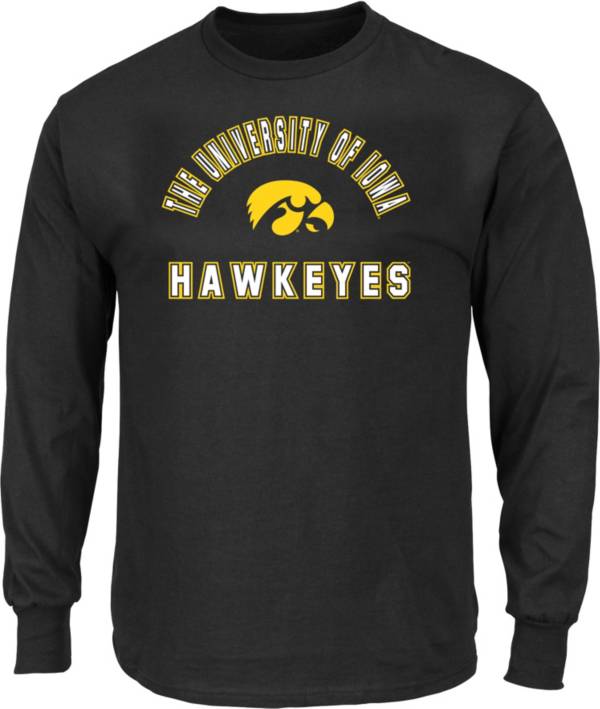 Profile Varsity Men's Big and Tall Iowa Hawkeyes Long Sleeve T-Shirt product image