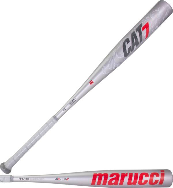 Marucci CAT7 Silver BBCOR Bat 2021 (-3)