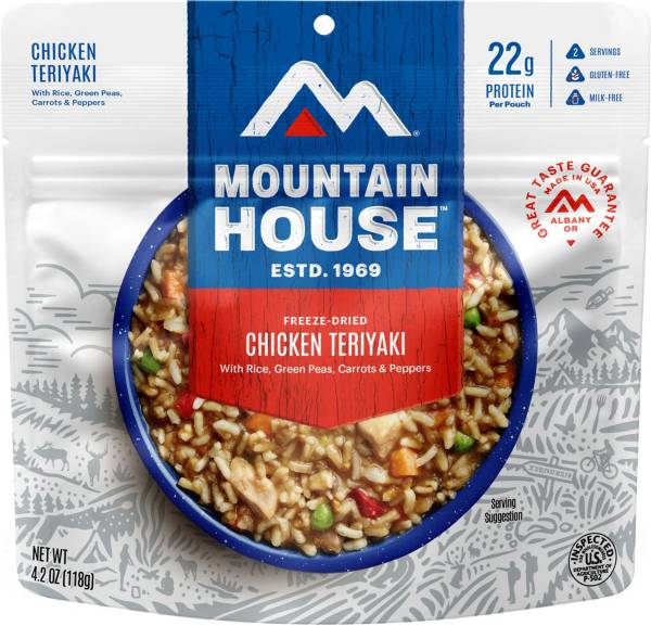 Mountain House Chicken Teriyaki with Rice Pouch