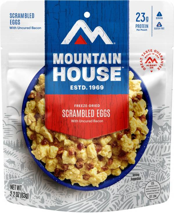 Mountain House Scrambled Eggs with Bacon