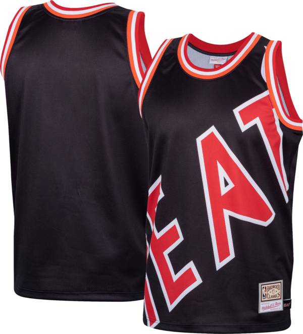 Mitchell & Ness Men's Miami Heat Big Face Black Tank Top