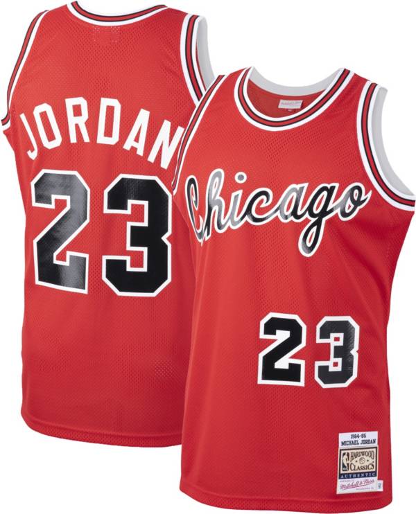 Mitchell & Ness Men's Chicago Bulls Michael Jordan #23 Authentic 1984-85 Red Jersey