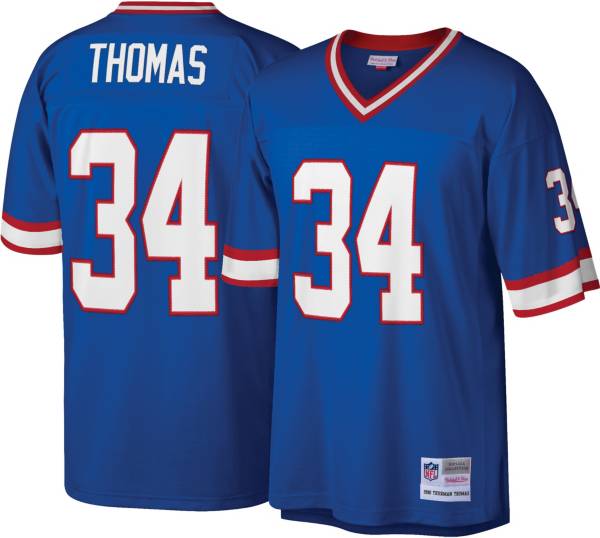 Mitchell & Ness Men's Buffalo Bills Thurman Thomas #34 Royal 1990 Home Jersey