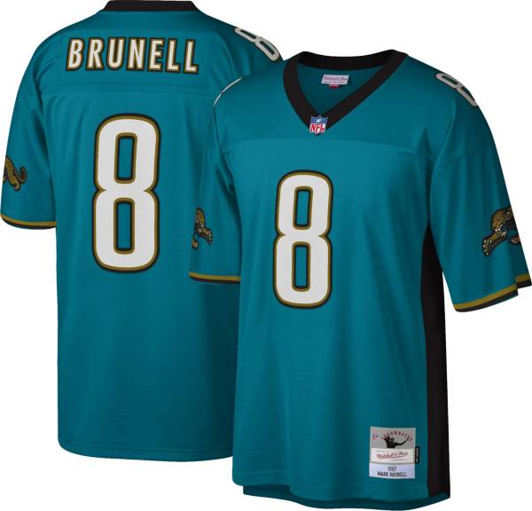 Mitchell & Ness Men's Jacksonville Jaguars Mark Brunell #8 Teal 1997 Home Jersey product image