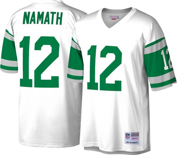 Mitchell & Ness Men's New York Jets Joe Namath #12 White 1968 Away Jersey