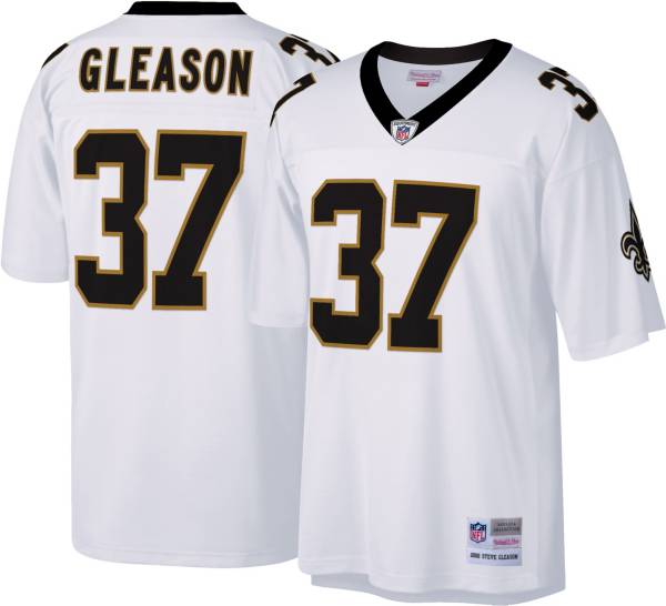 Mitchell & Ness Men's New Orleans Saints Steve Gleason #37 White 2006 Away Jersey product image