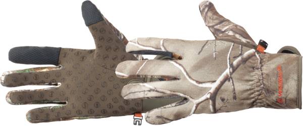 Manzella RealTree Camo Spring Fever Gobbler Gloves Hunting shooting Touch Tip 