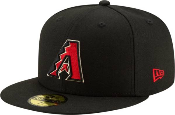 New Era Men's Arizona Diamondbacks 59Fifty Black Fitted Hat