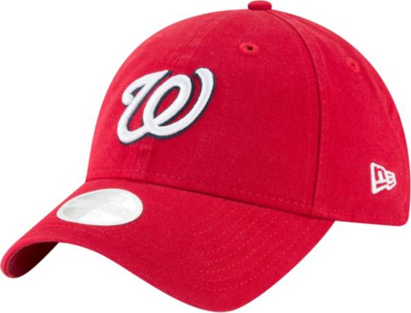 New Era Women's Washington Nationals Red Core Classic 9Twenty Adjustable Hat