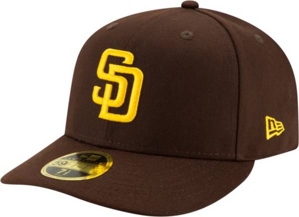 New Era Men's San Diego Padres Brown 59Fifty Low Crown Fitted Hat ...