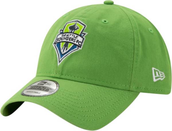 New Era Men's Seattle Sounders Green Core Classic 9Twenty Adjustable Hat