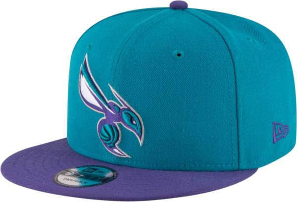 New Era Men's Charlotte Hornets 9Fifty Two Tone Adjustable Snapback Hat