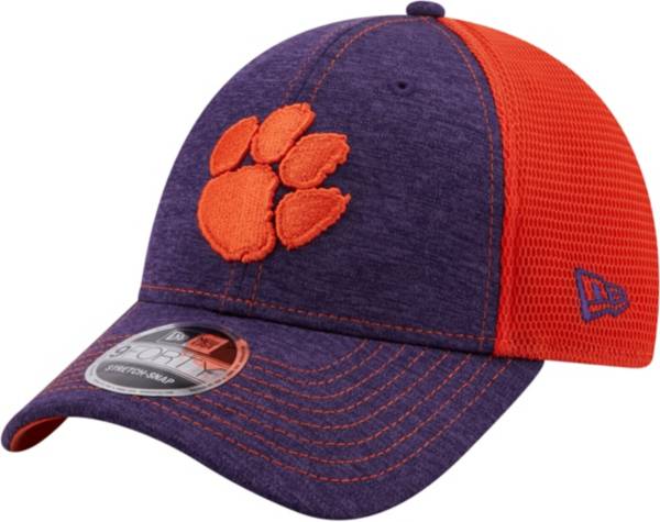 New Era Men's Clemson Tigers Orange 9Forty Neo Adjustable Hat