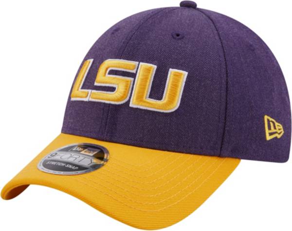 New Era Men's LSU Tigers Purple League 9Forty Adjustable Hat