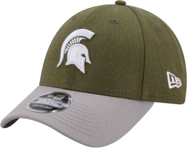 New Era Men's Michigan State Spartans Green League 9Forty Adjustable Hat