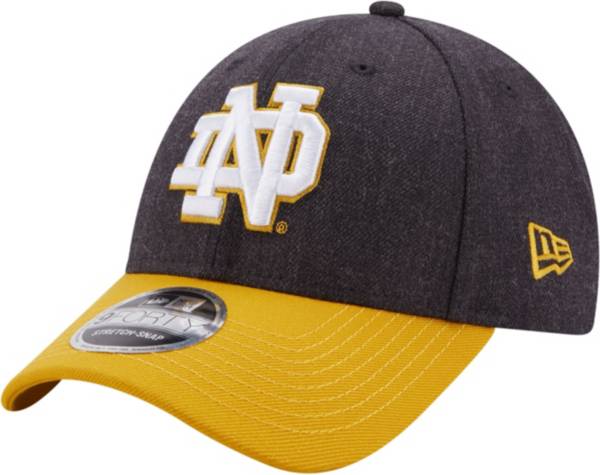 New Era Men's Notre Dame Fighting Irish Navy League 9Forty Adjustable Hat