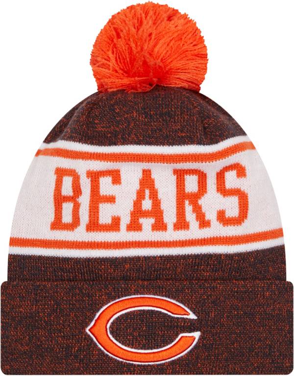 New Era Youth Chicago Bears Banner Knit Pom Beanie