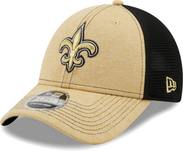 New Era Youth New Orleans Saints Black 9Forty Neo Adjustable Hat