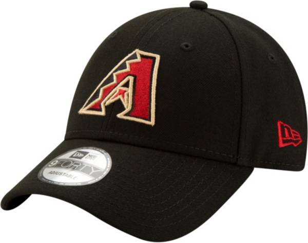 New Era Men's Arizona Diamondbacks Black Core Classic 9Twenty Adjustable Hat