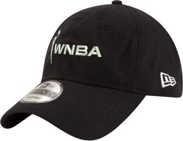 New Era Adult WNBA Primary Logo 9Twenty Adjustable Black Hat