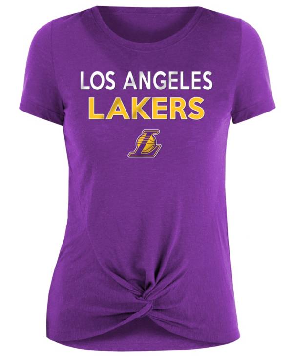 New Era Women's Los Angeles Lakers Knot T-Shirt