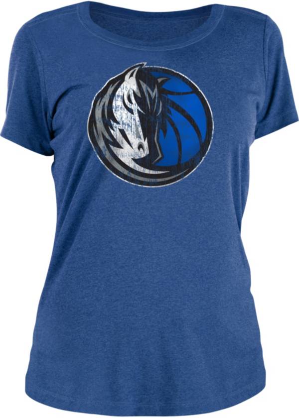 New Era Women's Dallas Mavericks Blue Logo T-Shirt product image