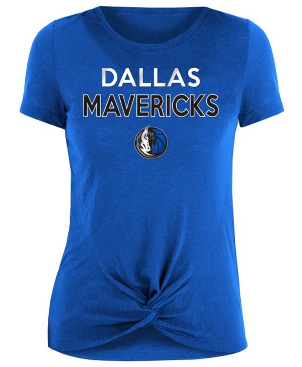 New Era Women's Dallas Mavericks Knot T-Shirt