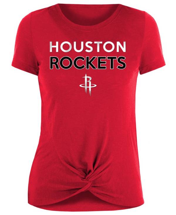 New Era Women's Houston Rockets Knot T-Shirt