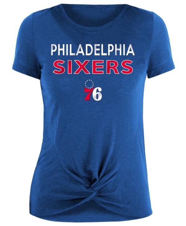 New Era Women's Philadelphia 76ers Knot T-Shirt