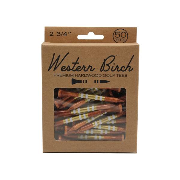 Western Birch 24K Magic Golf Tees- 50 Pack product image