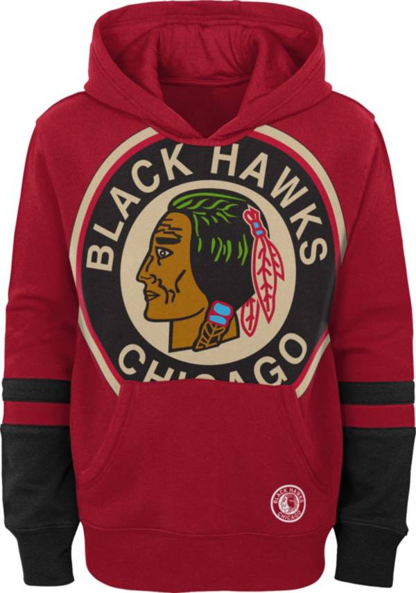 NHL Youth Chicago Blackhawks Special Edition Logo Pullover Hoodie