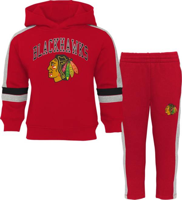 NHL Boys' Chicago Blackhawks Breakout Fleece Set