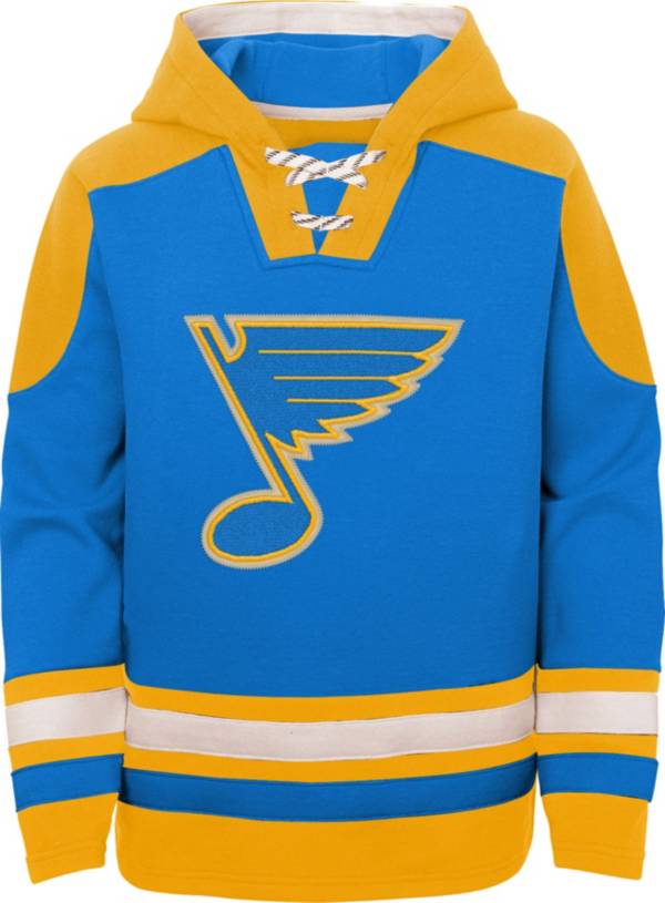 NHL Youth St. Louis Blues Ageless Blue Pullover Hoodie