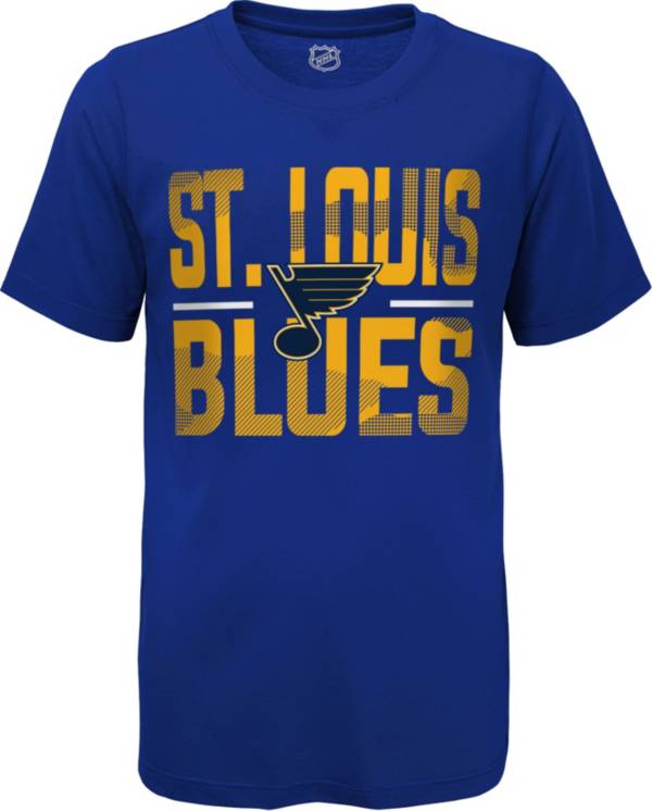 NHL Youth St. Louis Blues Hussle Blue T-Shirt